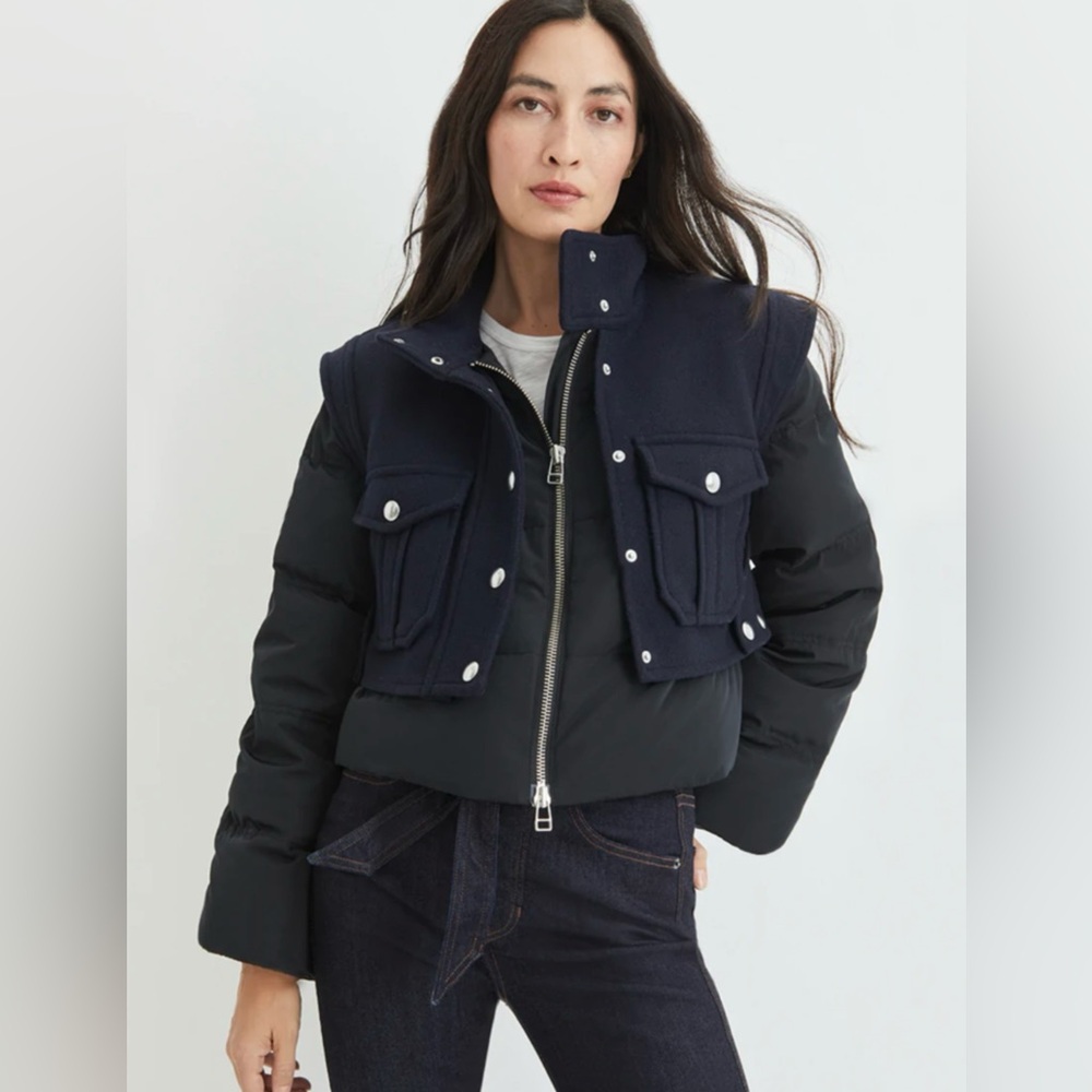 COPY - Veronica’s beard puffer jacket. Worn only once size small.